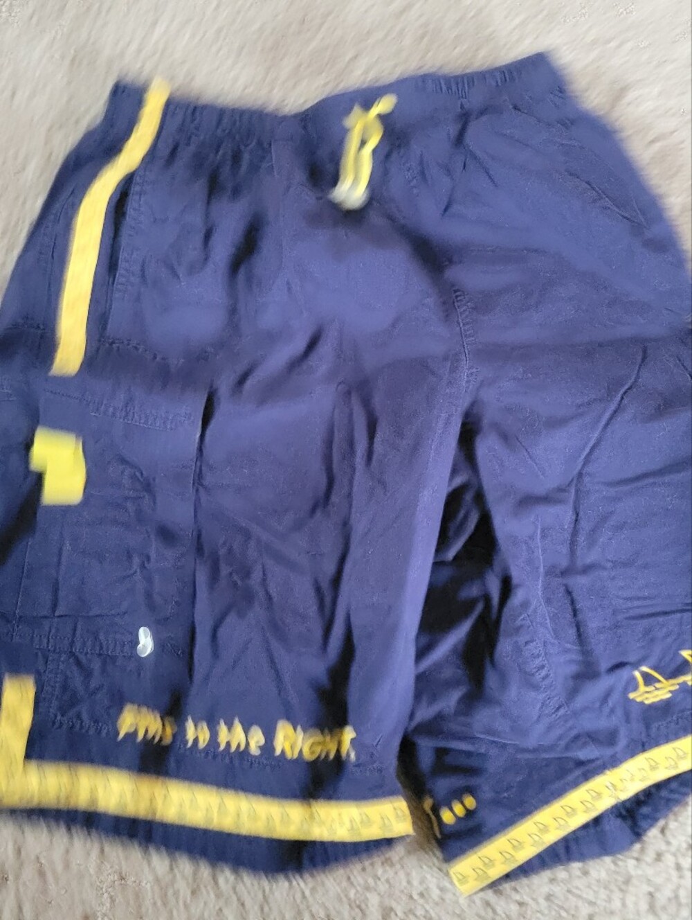 Margaritaville Landshark Swim Trunks, Tag Size Adult Medium (32-34)